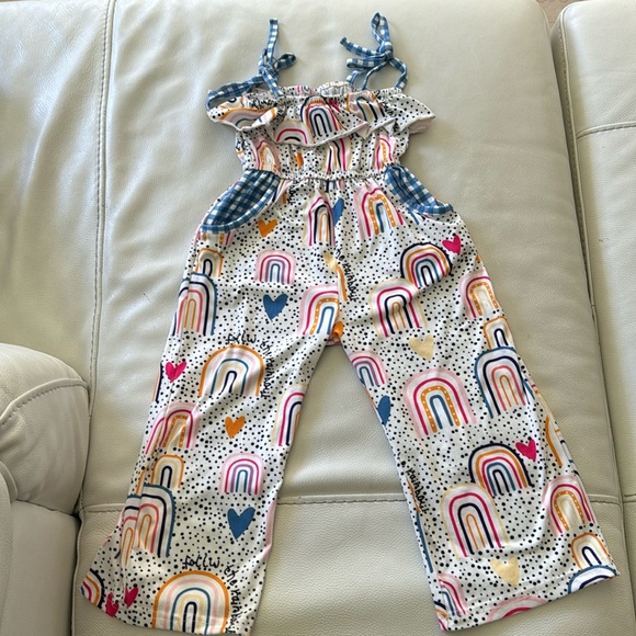 Rainbow Romper - Picture 1 of 4